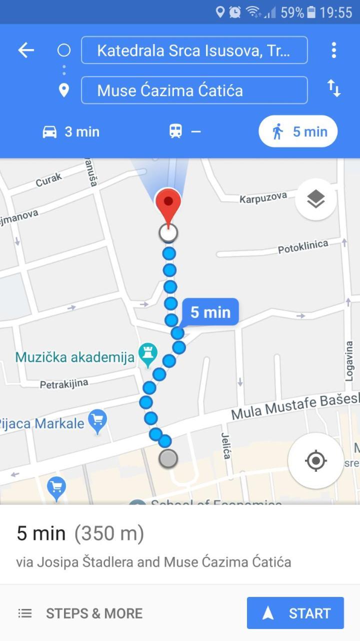 Grand Apartman San, Free Parking Sarajevo Exteriör bild